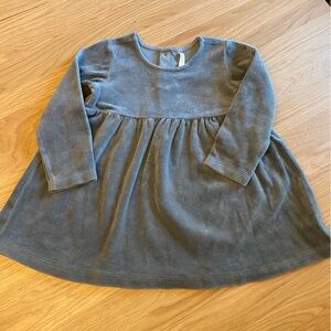 Quincy Mae Velour Dress sz 2-3
